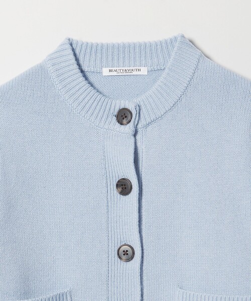BEAUTY＆YOUTH UNITED ARROWS カーディガン ウール ポケット