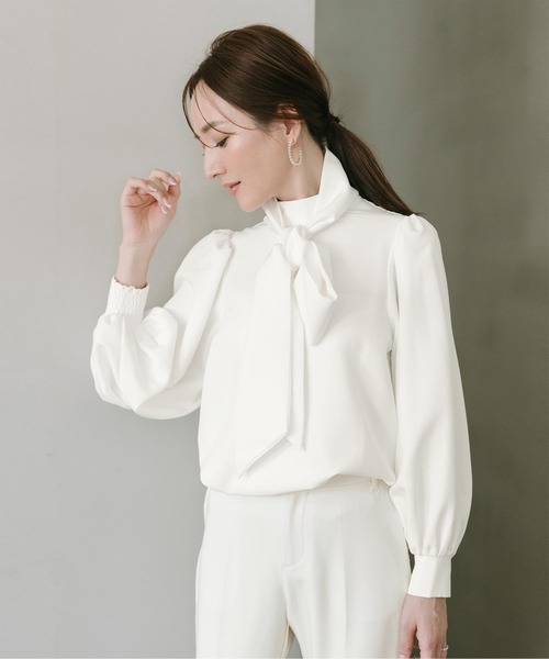 BOSCH（ボッシュ） 長袖ブラウス 38 グリーン レディース : ZOZOTOWN