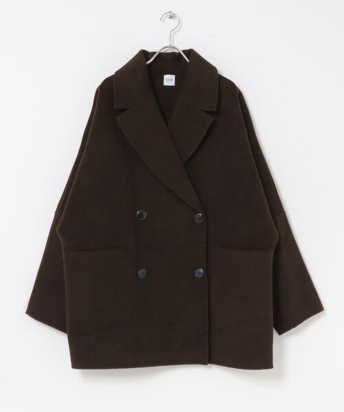 ピーコート pコート 「一部別注カラー」YENN DOUBLE FACE PEA COAT