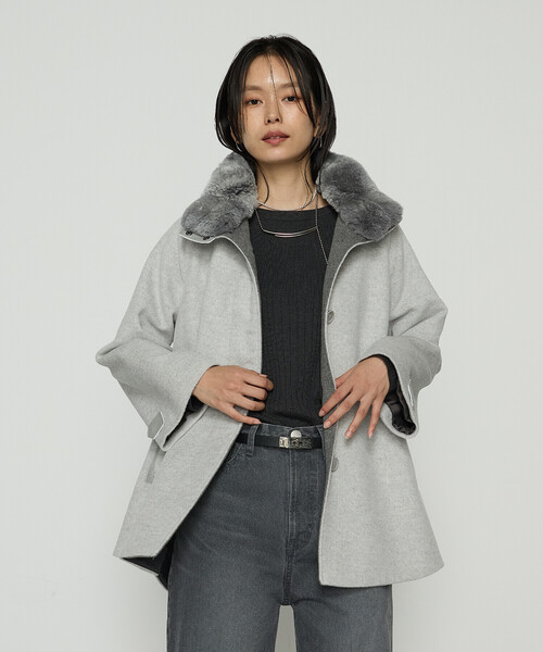 K.T KIYOKO TAKASE（K.T キヨコ タカセ） コート アウター アンゴラ