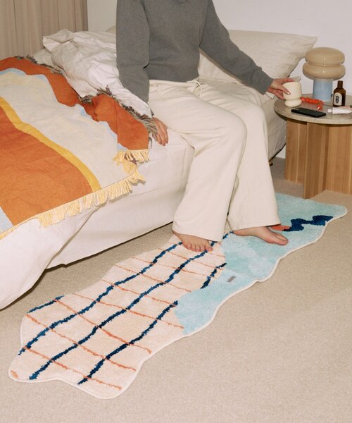 SAHIR（サヒール） ラグ ラグマット サヒール」Long mat pool ロング