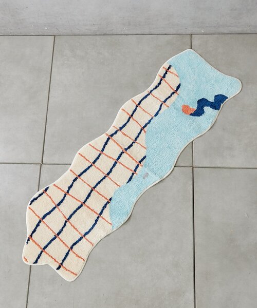 SAHIR（サヒール） ラグ ラグマット サヒール」Long mat pool ロング