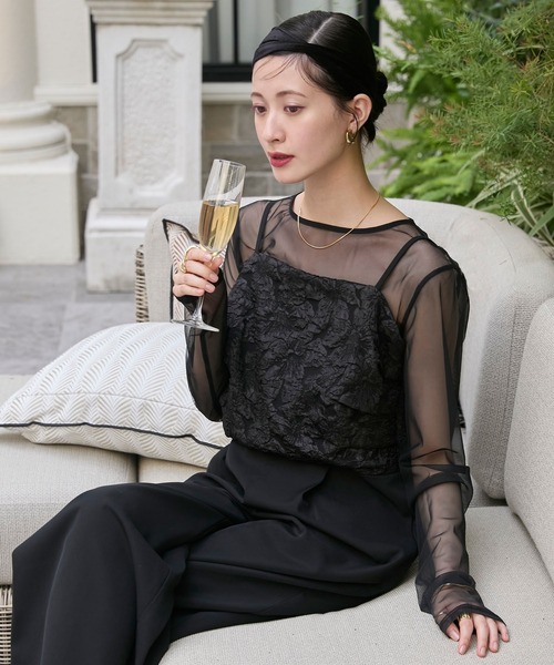 forksy.（フォルクシー） パンツドレス 「forksy.」「オケージョン対応