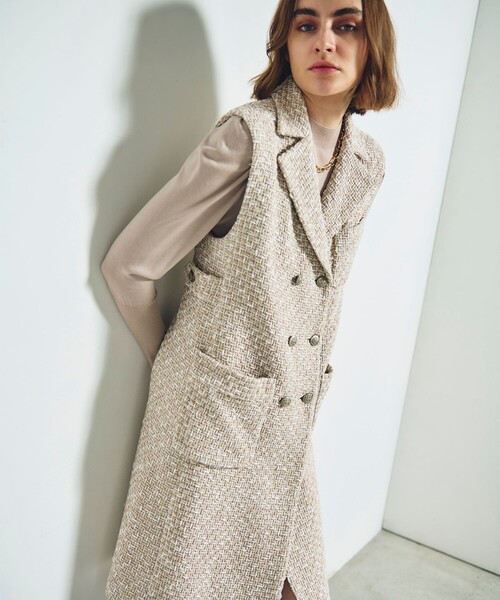 GRACE CONTINENTAL（グレースコンチネンタル） ワンピース ツイード