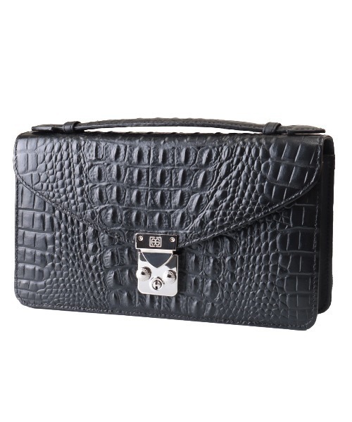 クラッチバッグ クロコ型押しセカンドバッグ メンズ : ZOZOTOWN Yahoo