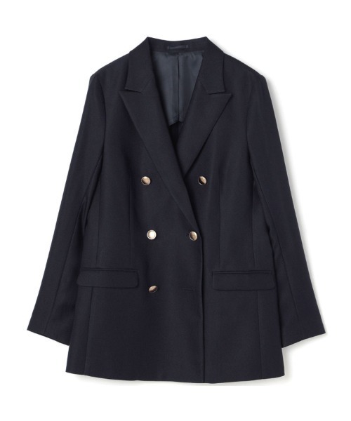 SUIT SELECT ジャケット テーラードジャケット 「秋冬」6釦2掛けダブル