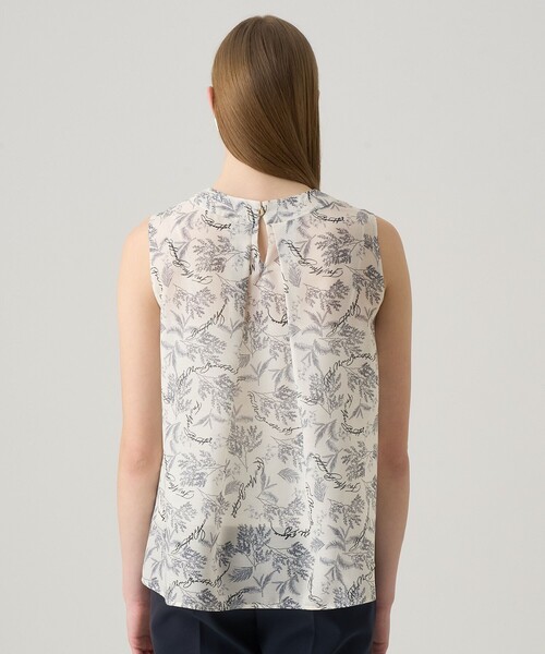 ANAYI（アナイ） ブラウス シャツ 「セットアップ対応商品」リーフ