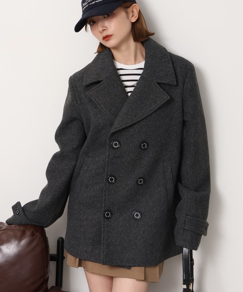 BURBERRY BLACK LABEL（バーバリーブラックレーベル） ピーコート 40