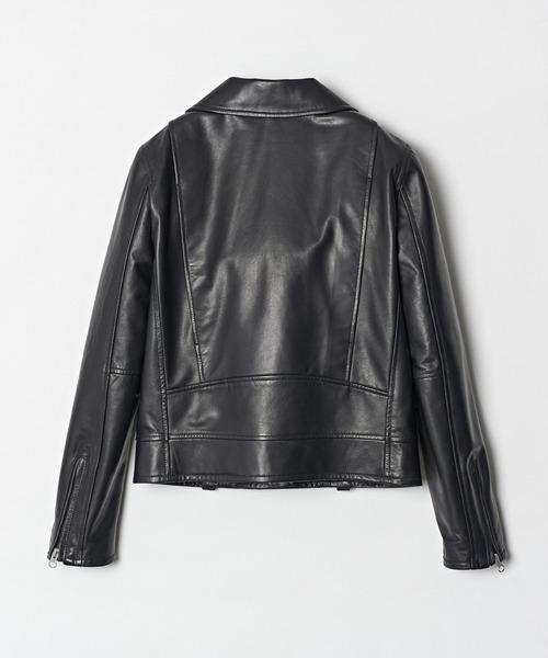 allureville（アルアバイル） レザージャケット ライダース ラムレザー