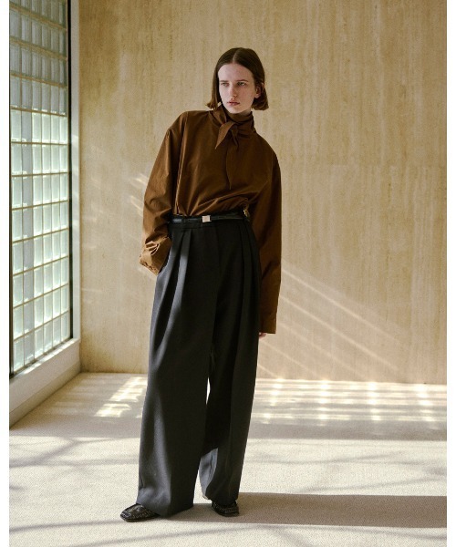 TODAYFUL ブラウス シャツ Roundhem Tie Blouse レディース : ZOZOTOWN