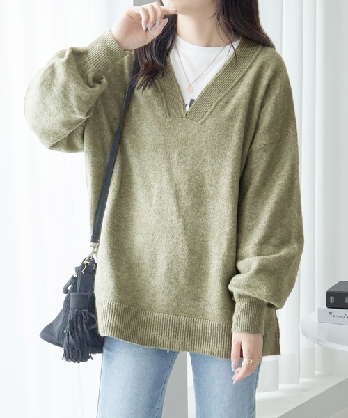 Viola e Viola（ヴィオラ エ ヴィオラ） ニット セーター 「洗える