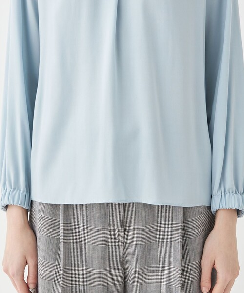 TOMORROWLAND collection ブラウス シャツ ウォッシャブルサテン