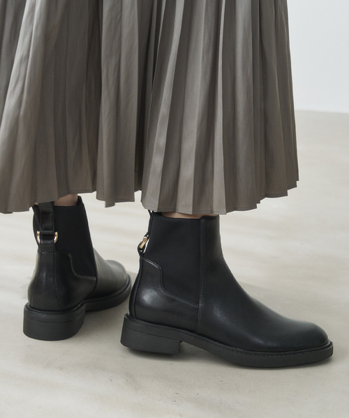 LE TALON（ル タロン） ブーツ モールドストレッチショートブーツ