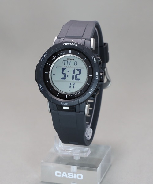 PRO TREK 腕時計 Camper Line / タフソーラー PRG-30-1JF メンズ