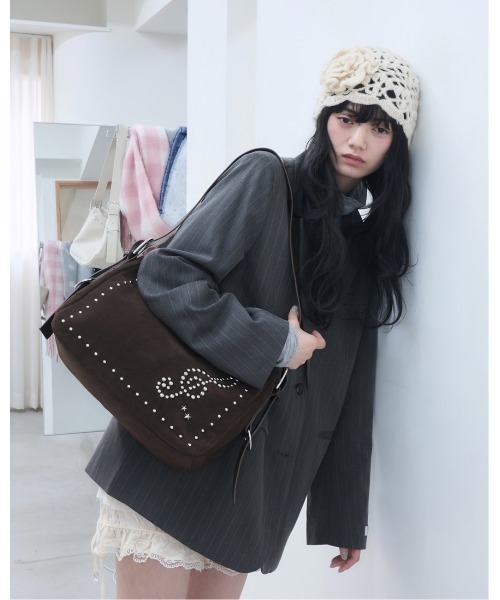 Smyeon ショルダーバッグ バッグ Assortment studded shoulder bag