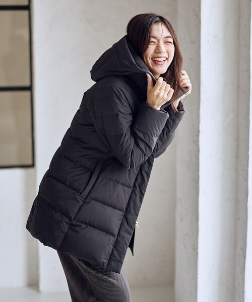 ANY（エニィ） ダウンコート ダウンジャケット 「フード取り外し可能