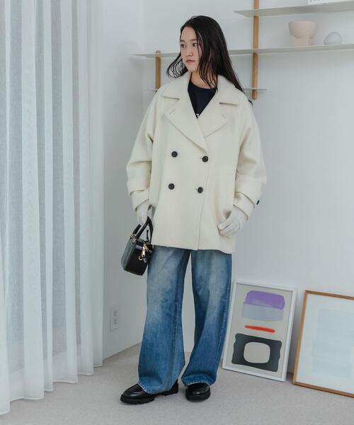 URBAN RESEARCH（アーバンリサーチ） ピーコート pコート スーパー100