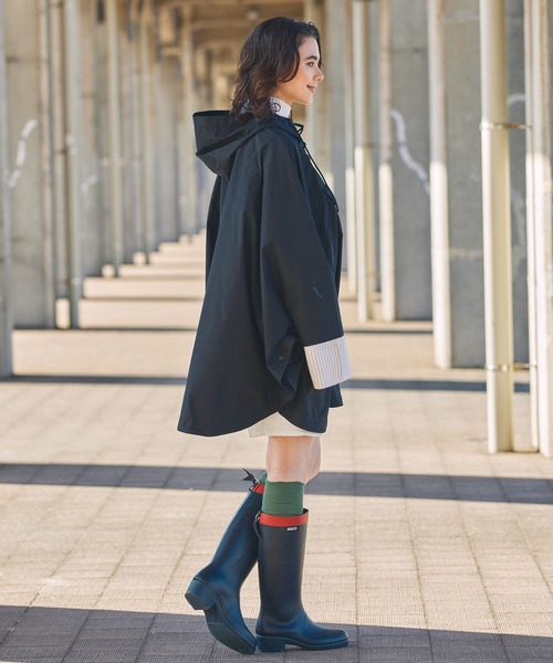 AIGLE（エーグル） 長靴 レインブーツ ミリカ ヒールラバーロング