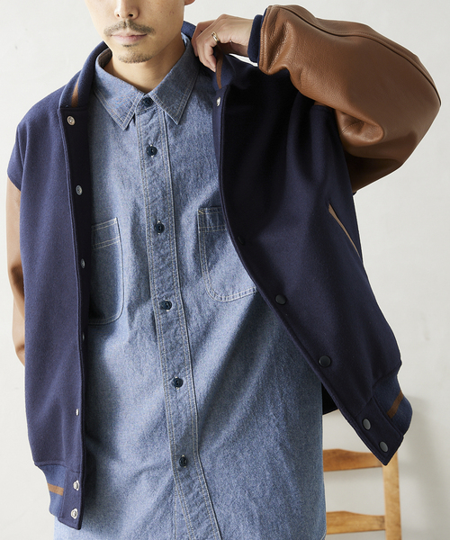 SKOOKUM（スクーカム） スタジャン 「SKOOKUM / スクーカム」MELTON