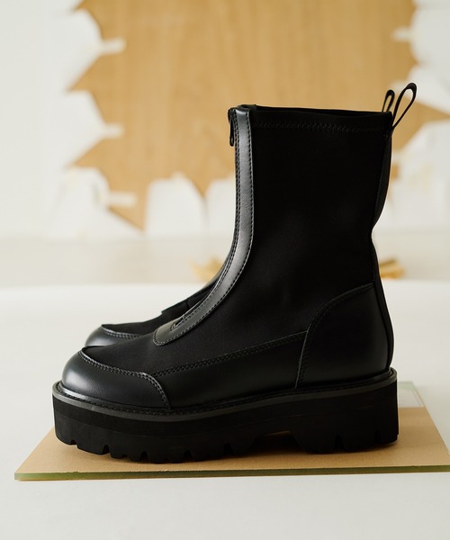 SHAKA（シャカ） ブーツ センタージップブーツ ZIP THICK TANK BOOTIE