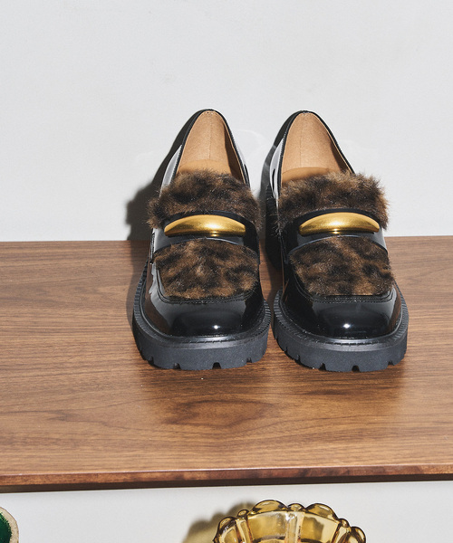 Le Talon GRISE（ル タロン グリーズ） ローファー GRISEメタル