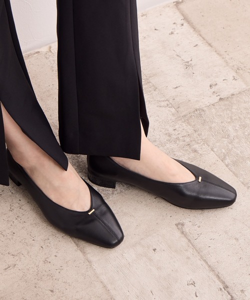 PIPPICHIC（ピッピシック） パンプス 37 ブラック レディース