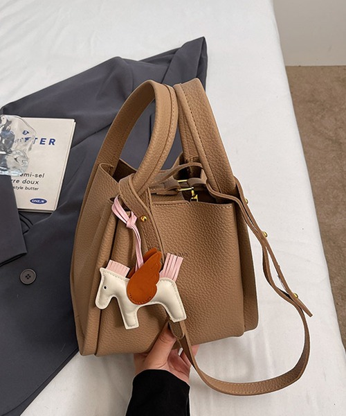 c.u.l ショルダーバッグ バッグ バケツ型 ハンド ショルダーバッグ