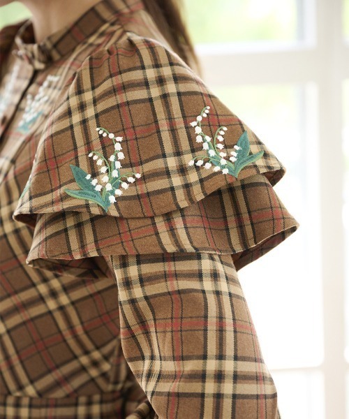 Chesty（チェスティ） ワンピース チェックミュゲワンピース