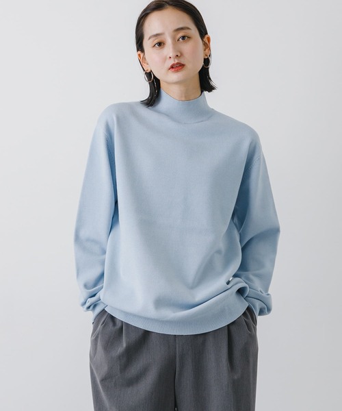 SENSE OF PLACE by URBAN RESEARCH セーター ニット ストレッチモック