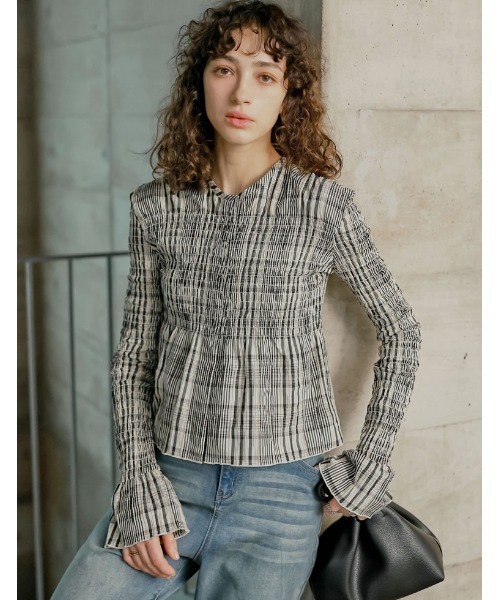 ギンガムチェックブラウスのおすすめ人気商品一覧 通販 - Yahoo
