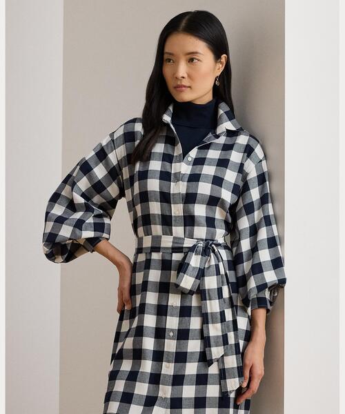 LAUREN RALPH LAUREN（ローレン ラルフローレン） シャツワンピース
