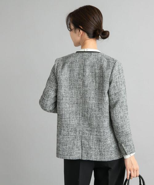 新品タグ付き かぐれ ウールクルーネックジャケット アーバンリサーチ