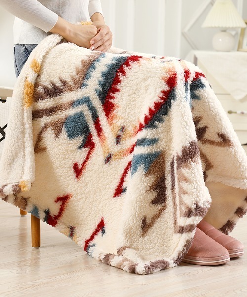 CELENA BEATS ブランケット 4WAY ボアブランケット 膝掛け ひざ掛け
