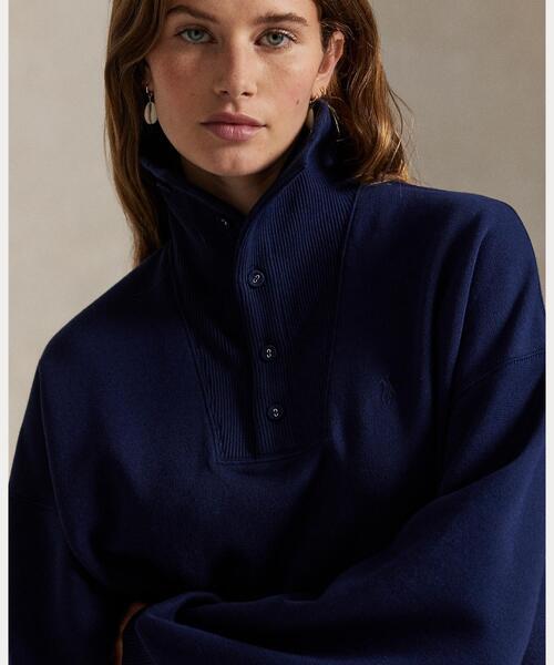 POLO RALPH LAUREN（ポロ・ラルフローレン） リブトリム モックネック