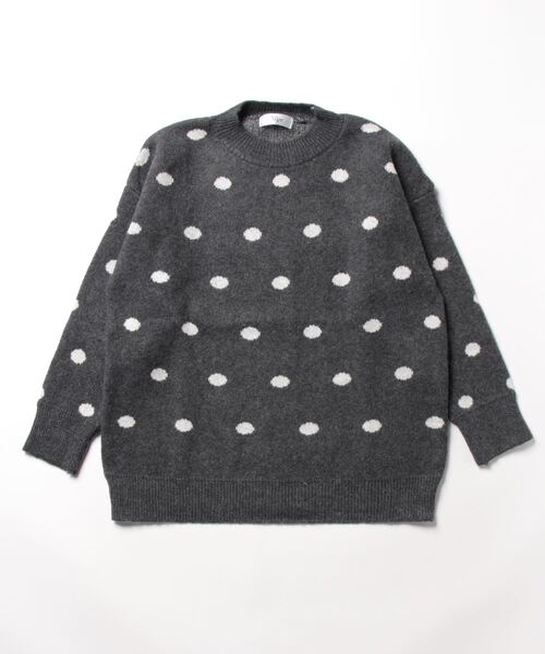 ニット セーター ドット柄ニットセーター レディース : ZOZOTOWN Yahoo