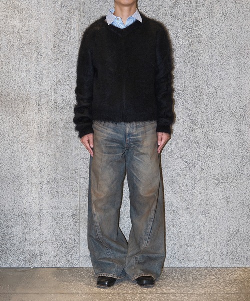 NVRFRGT（ネヴァーフォーゲット） セーター ニット BRUSHED MOHAIR V