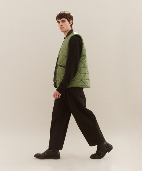 LAVENHAM（ラベンハム） ベスト ジレ Big Quilt Bomber Gilet Mens