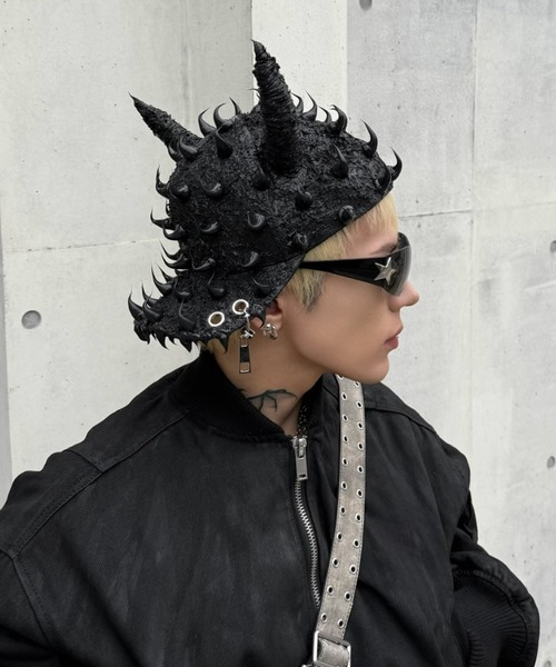 UNIZ キャップ 帽子 「UNIZ」Demon Venom Cap / 「ユニズ」ツノ付き