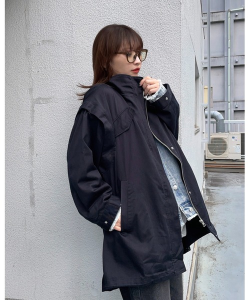 ap retro ミリタリージャケット モッズコート 2WAYミリタリー