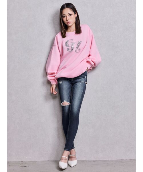 GYDA（ジェイダ） トレーナー スウェット 「WEB限定カラーあり」GY