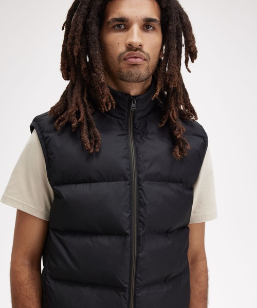 FRED PERRY（フレッドペリー） ダウンベスト ベスト Insulated Gilet