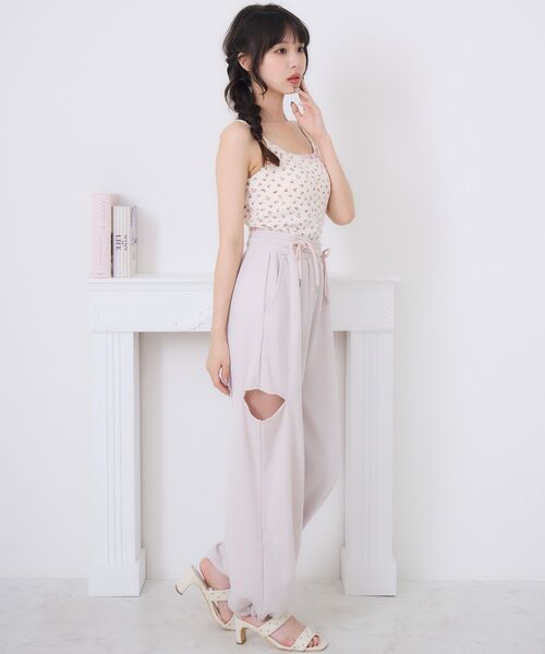 Emsexcite（エムズエキサイト） キャミソール 柄アソートワッフル