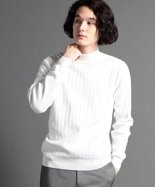 MONSIEUR NICOLE（ムッシュニコル） セーター ニット ワイドリブ