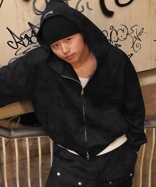 GUIDER パーカー 「GUIDER」「セットアップ対応」ボンディング ZIP