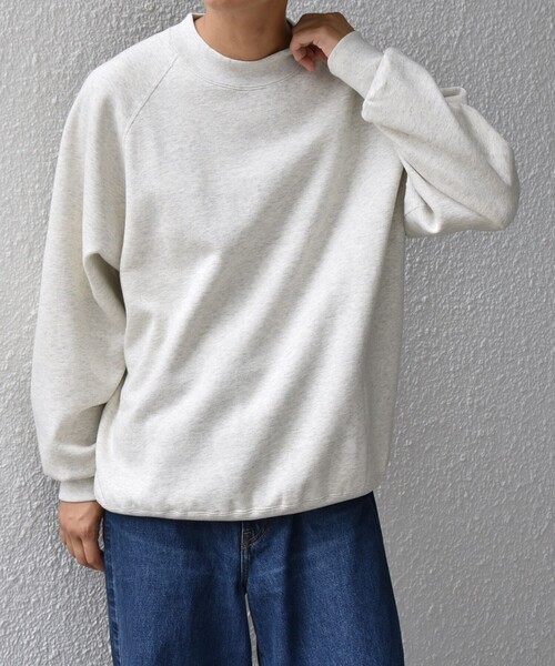 SHIPS any トレーナー スウェット any: ヴィンテージライク 裏起毛