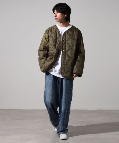 HOUSTON（ヒューストン） ミリタリージャケット モッズコート