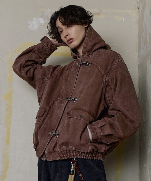 Bleme パーカー ヴィンテージライク ヘビーウェイト ファイヤーマン