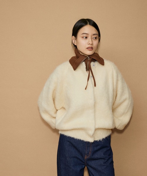 ADAM ET ROPE'（アダムエロペ） カーディガン 「WEB限定(一部店舗展開