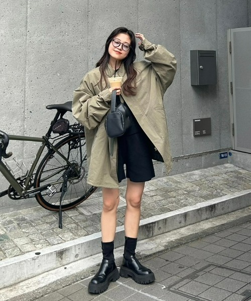 CIAOPANIC TYPY（チャオパニックティピー） モッズコート LARGE カーキ