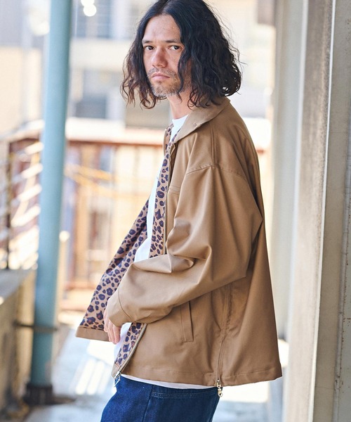 CAMBIO（カンビオ） ブルゾン アウター mj9824- 裏レオパード柄